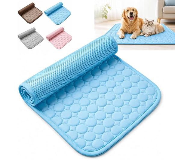 Cooling Pet Sleeping Mat Breathable Sofa Cushion For Dogs And Cats