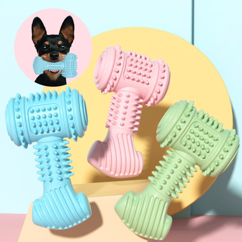 Dog Chew Toy Dogs Teeth Cleaning Toys Indestructible Tpr Chewing