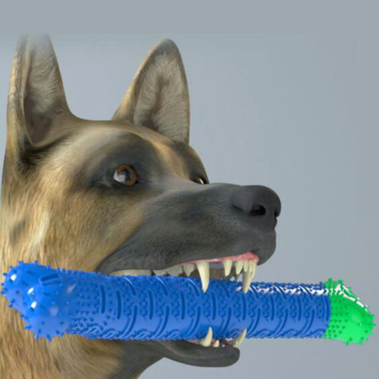 Blue Green Pet Molar Tooth Cleaner Brushing Stick Cleaning Supplies