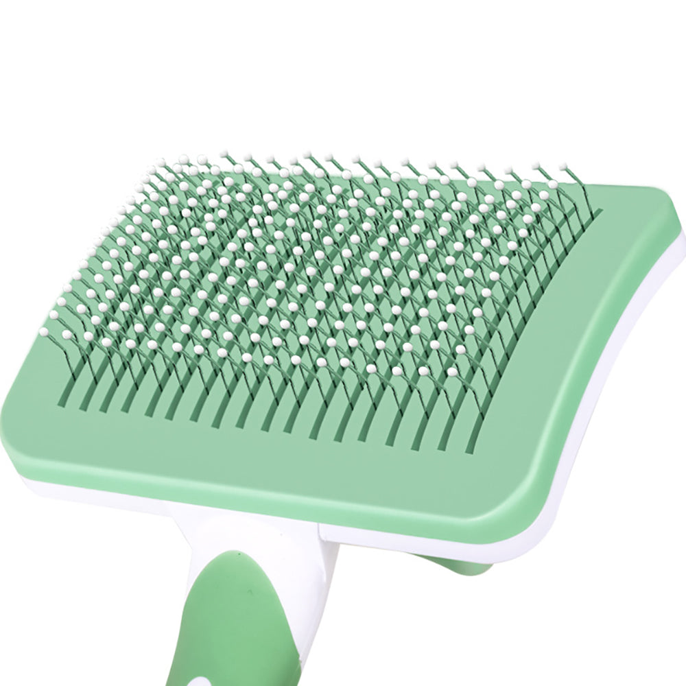 Self Cleaning Slicker Brush For Dogs Cats Pets-one Click