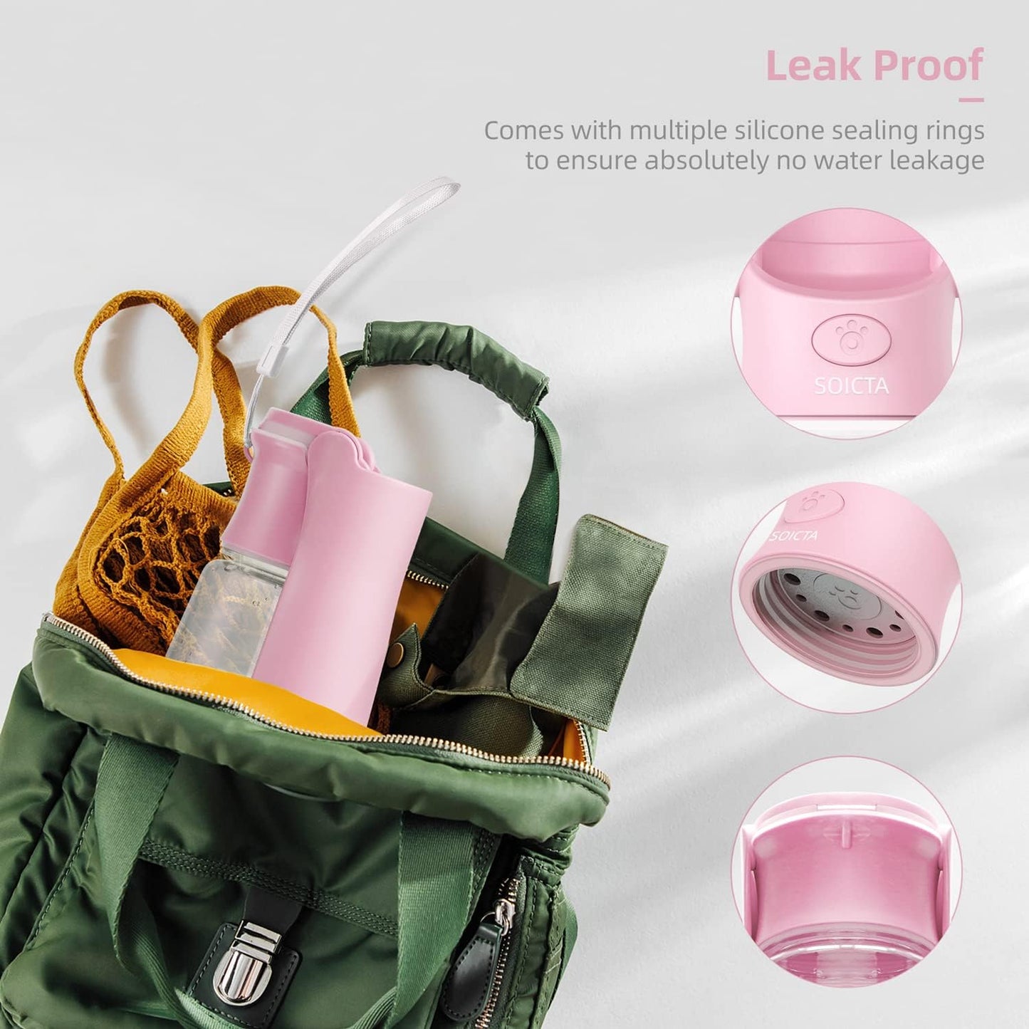 Portable Dog Water Bottle For Walking Pet Bottles For Puppy Small
