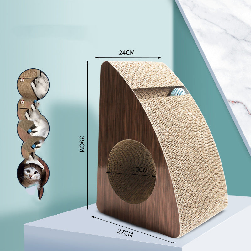 Cat Scratching Board Grinding Claw Corrugated Paper Vertical Post