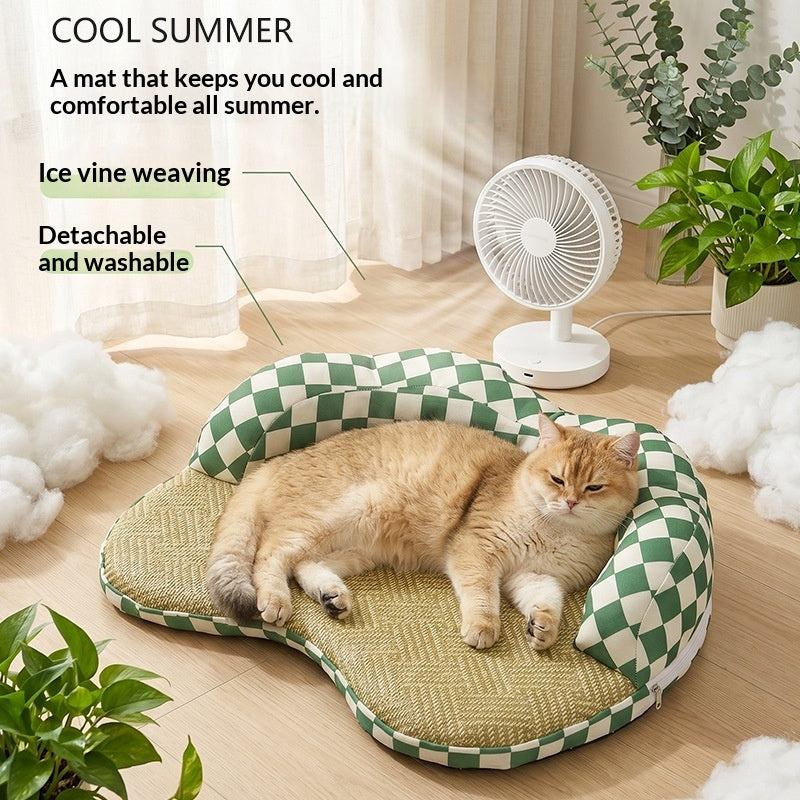 Pet Cooling Bed Cat And Dog Mat Medium Size Kennel Pet