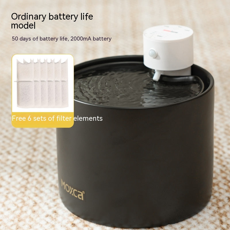 Cat Intelligent Water Dispenser Automatic Flow Induction Filter
