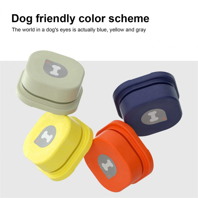 4 Colors Pet Communication Button One-click Prevent Physical