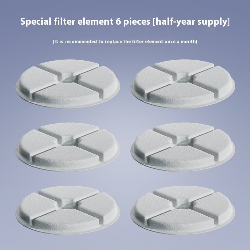 Cat Automatic Water Dispenser Flow Mute Circulating Filter Ceramic