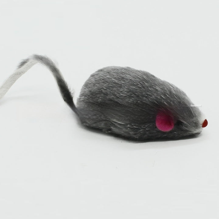 Mouse-Shaped Cat Toy, 1 Random Colour