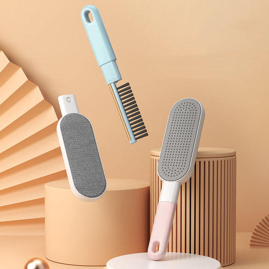 Double-sided Clothing Pet Dust Hair Removal Brush Pet Remover For