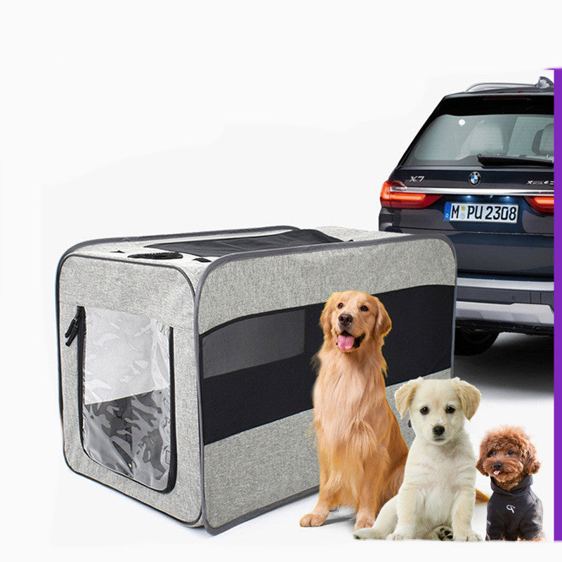 Pet Travel Carrier Bag Portable Pet Folding Fabric Pet For Pet Cage