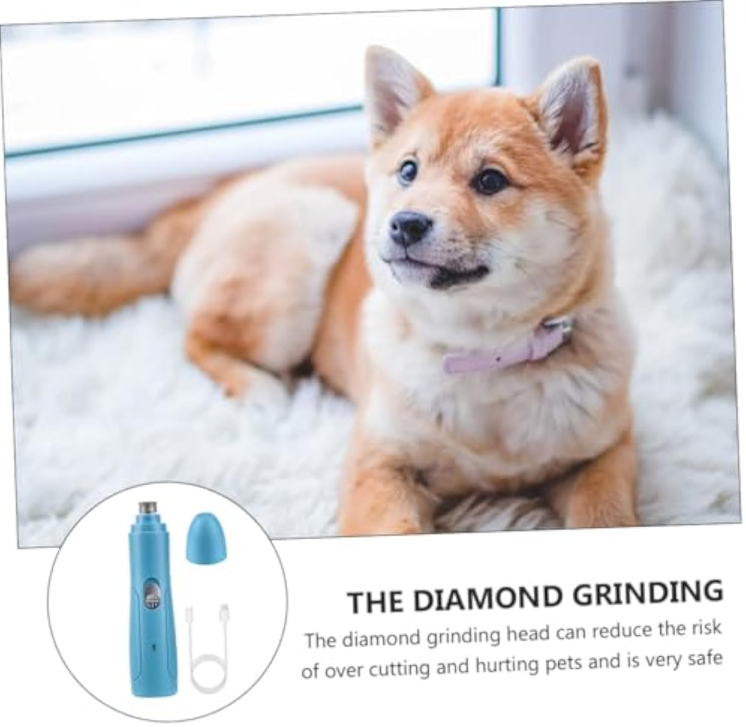 Pet Nail Grinder Electric Polisher For Pet Dog Claw Trimmer Pet