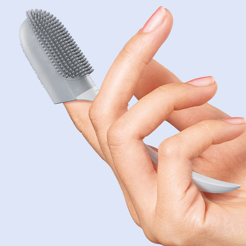 Dog Tooth Cleaning Brush Care Finger Wrap Cat Oral Toothbrush Tool