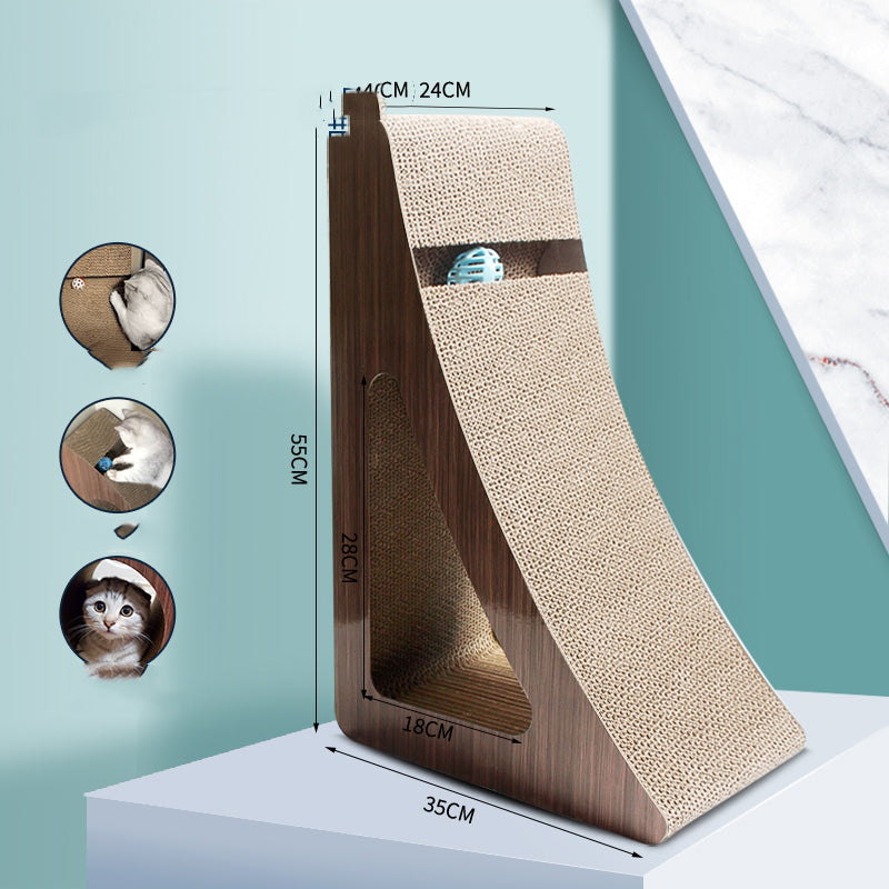 Cat Scratching Board Grinding Claw Corrugated Paper Vertical Post