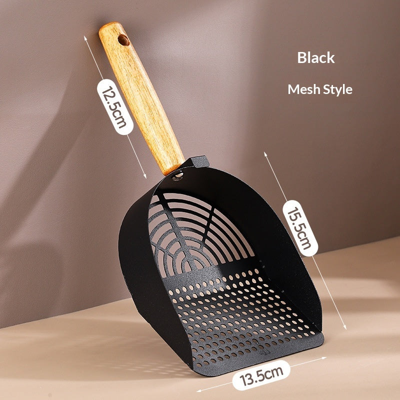 Simple Household Stainless Steel Cat Litter Scoop