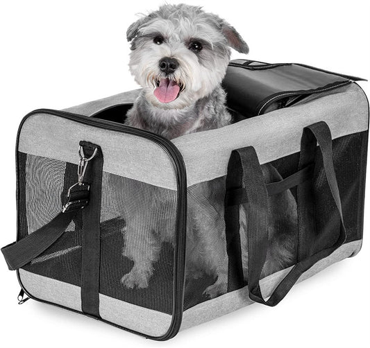 Dog Cat Carriers Bags Car Portable Transport Pet Bag Cage Pet