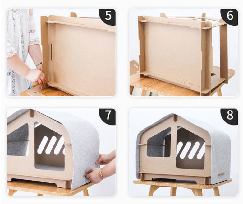 Wooden Cat House All Season Dog