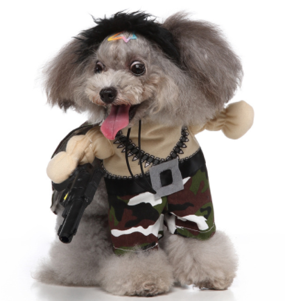 Cosplay Pet Supplies Standing Outfit Funny Dog Clothes Upright