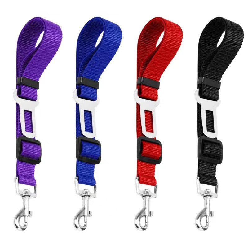 Retractable Dog Safety Belt Car For Pet Supplies Buckle