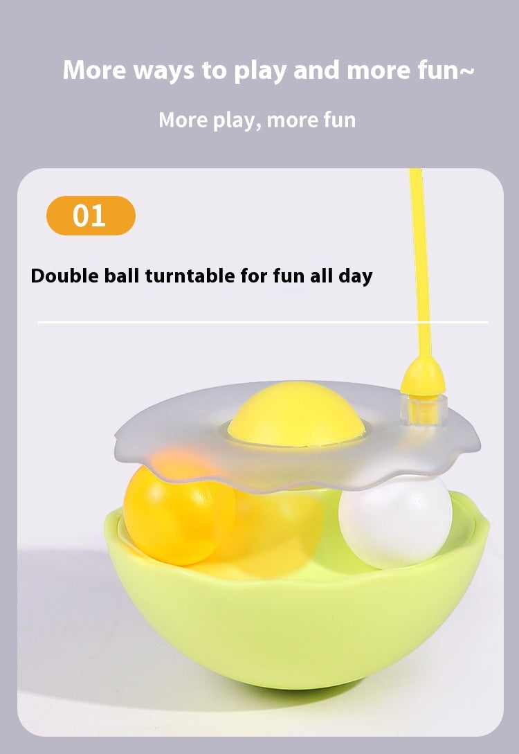 Cat Interactive Toy Funny Tumbler Kitten Exercise Catching Leaky