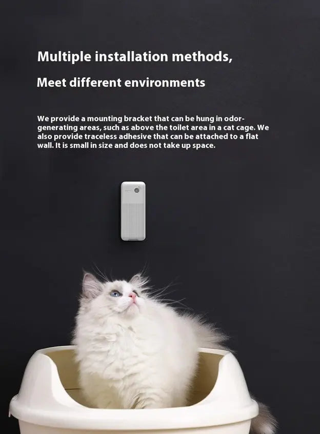AeroMist™ Smart Odor Control System - Removal Machine Litter Box Freshener Smart Pet Odor Control