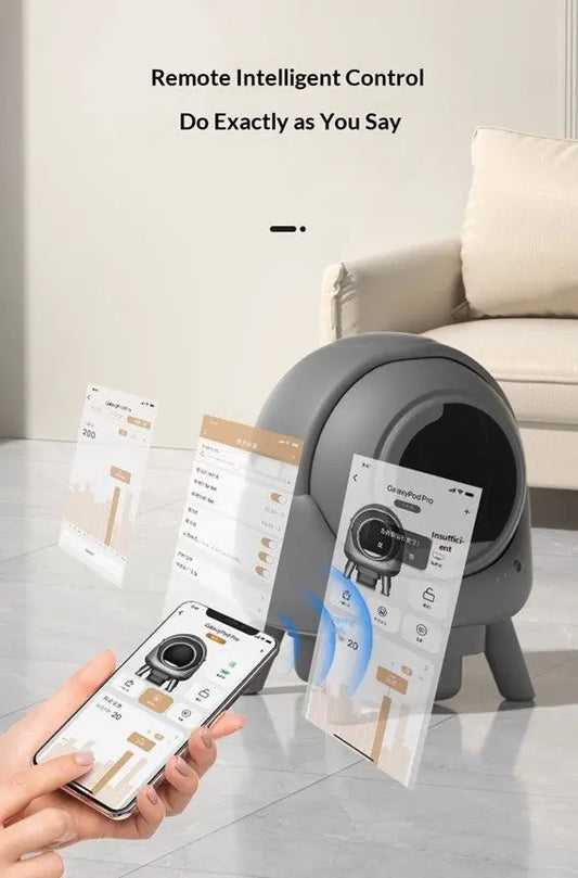 NovaClean™ MAX2 Smart Self-Cleaning Litter System Smart Self-Cleaning Litter Box