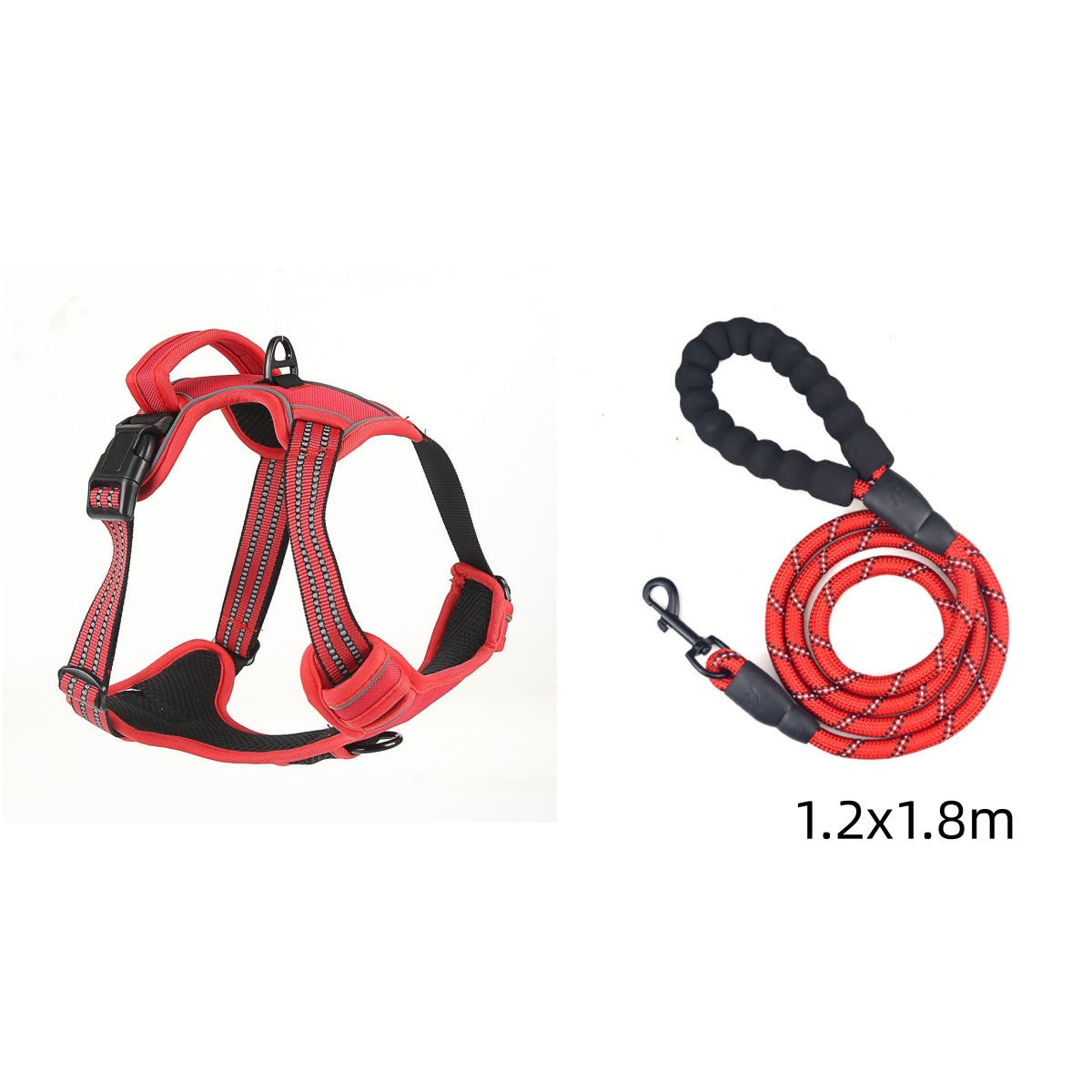 Dog Harness No Pull Breathable Reflective Pet Vest