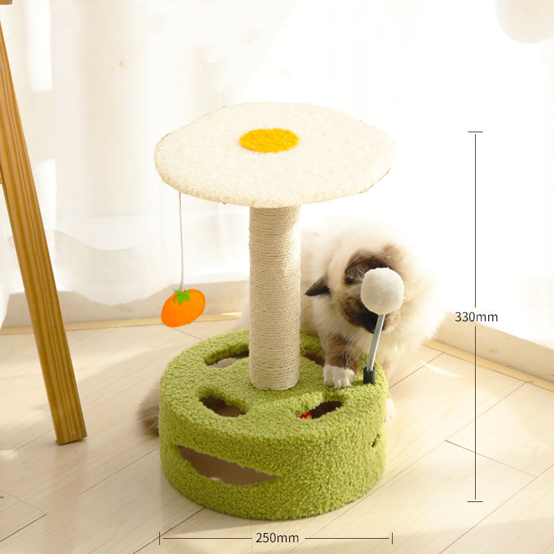 Kitten Cat Climbing Frame Small Scratching Post Sisal Board