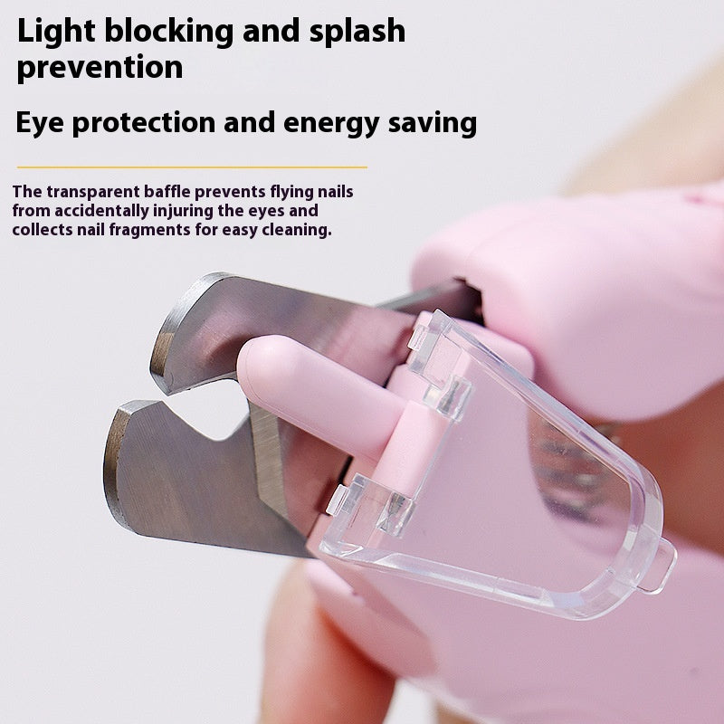 2-in-1 Pet Nail Clippers With LED Light Dog Cat Special Blood Line