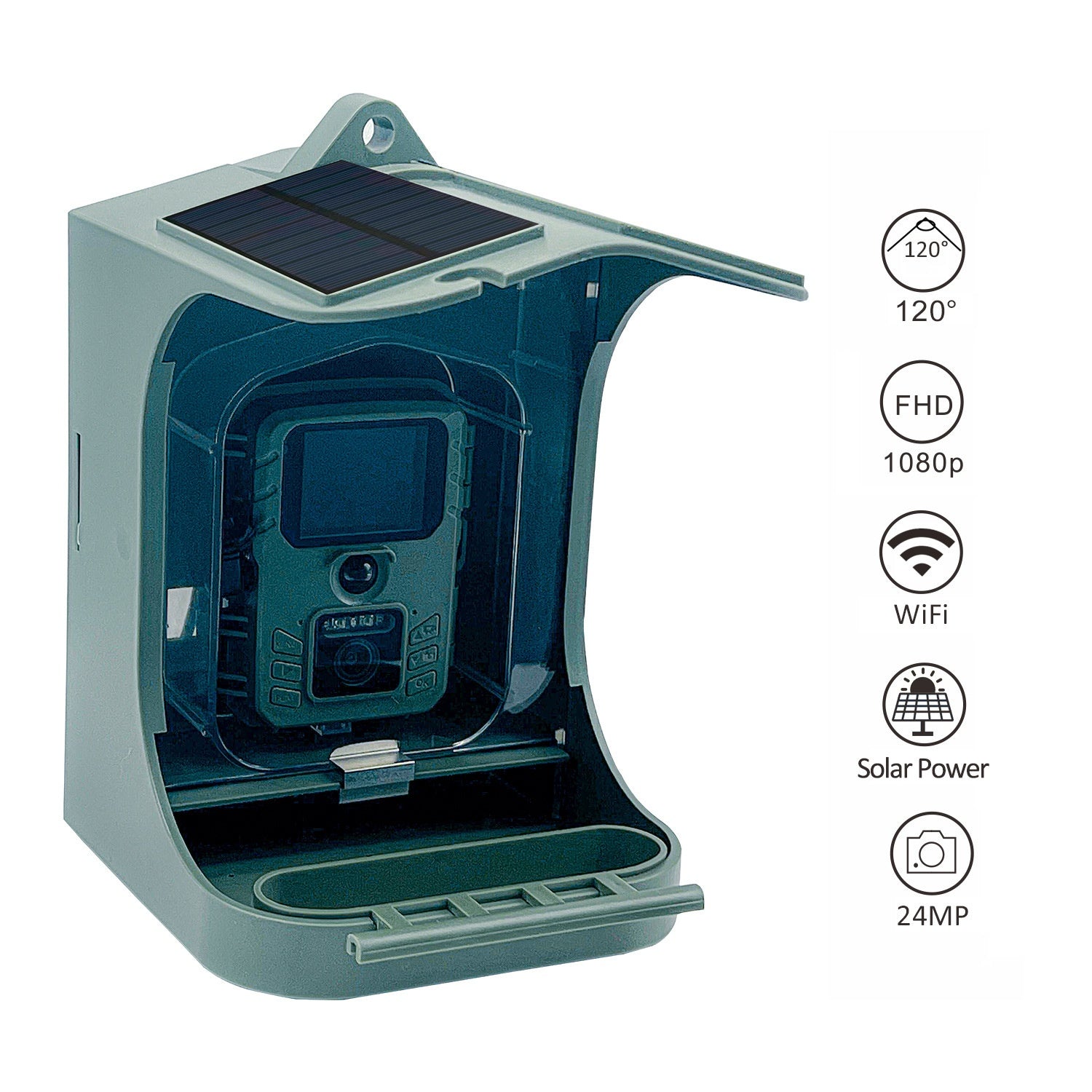 Bird Feeder Infrared Camera Watching Wireless Outdoor Automatic
