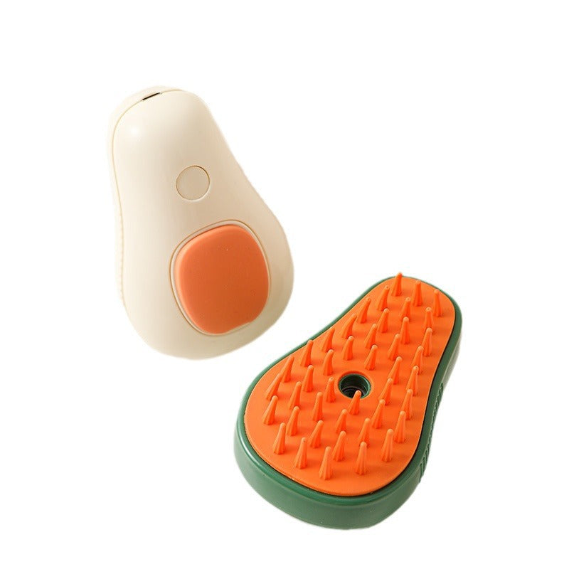 Steamy Cat Brush Dog Grooming Comb Electric Self Cleaning Steam For