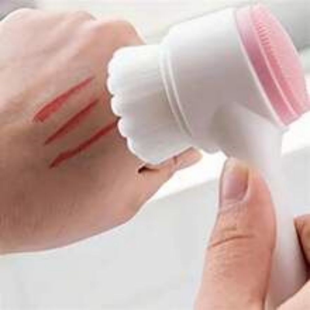 Easy Clean Nylon Pet Paw Brush Gentle Grooming And Massage Tool For