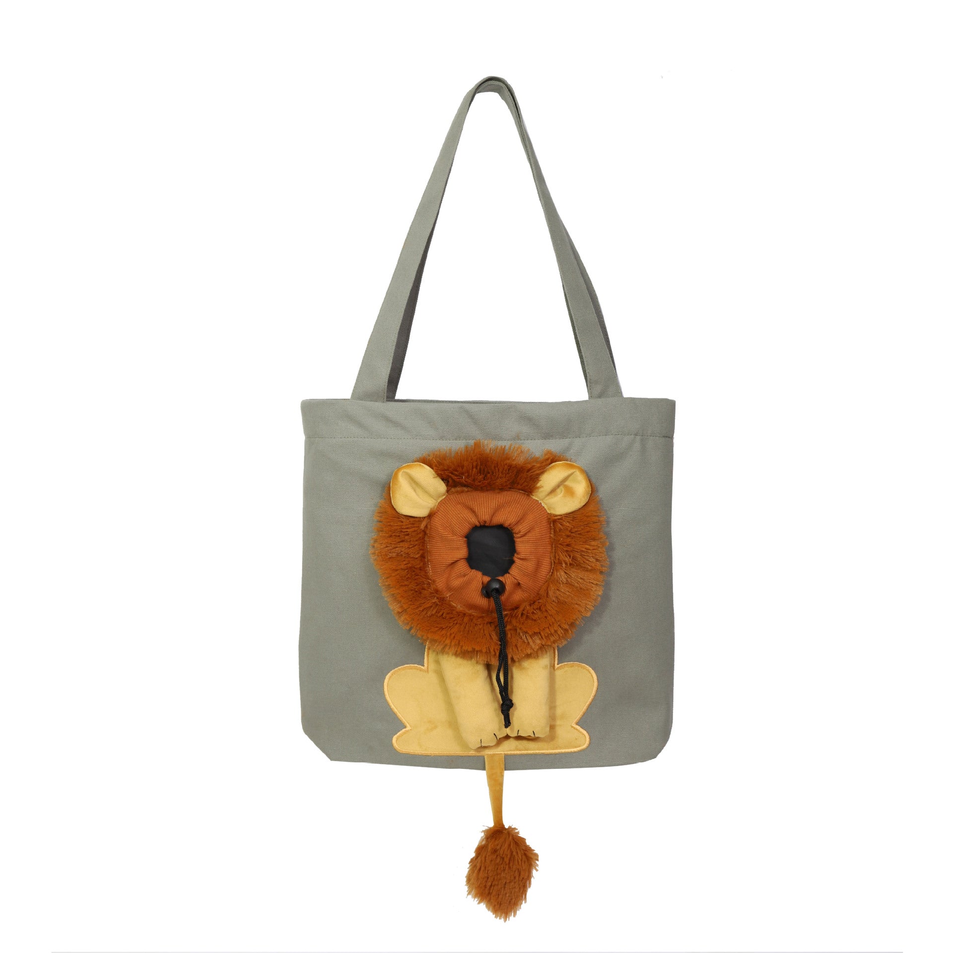 Soft Pet Carriers Lion Design Portable Breathable Bag Cat Dog