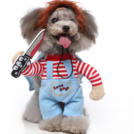 Cosplay Pet Supplies Standing Outfit Funny Dog Clothes Upright