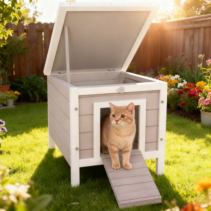 Small Wooden Hutch for Rabbits, Guinea Pigs and Ducks