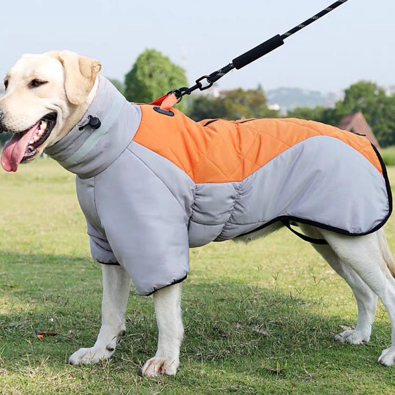 New Winter Dog Coat Waterproof Pet Clothes For Medum Large Dogs