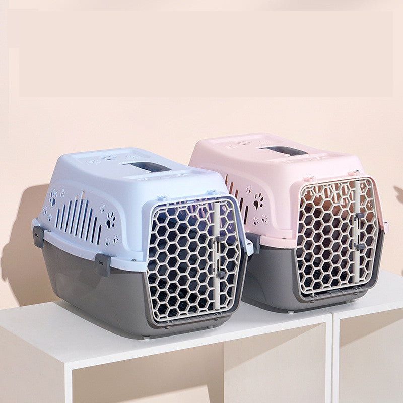 Cat Air Box Large Dog Cage Small And Medium-sized Outing Carrying