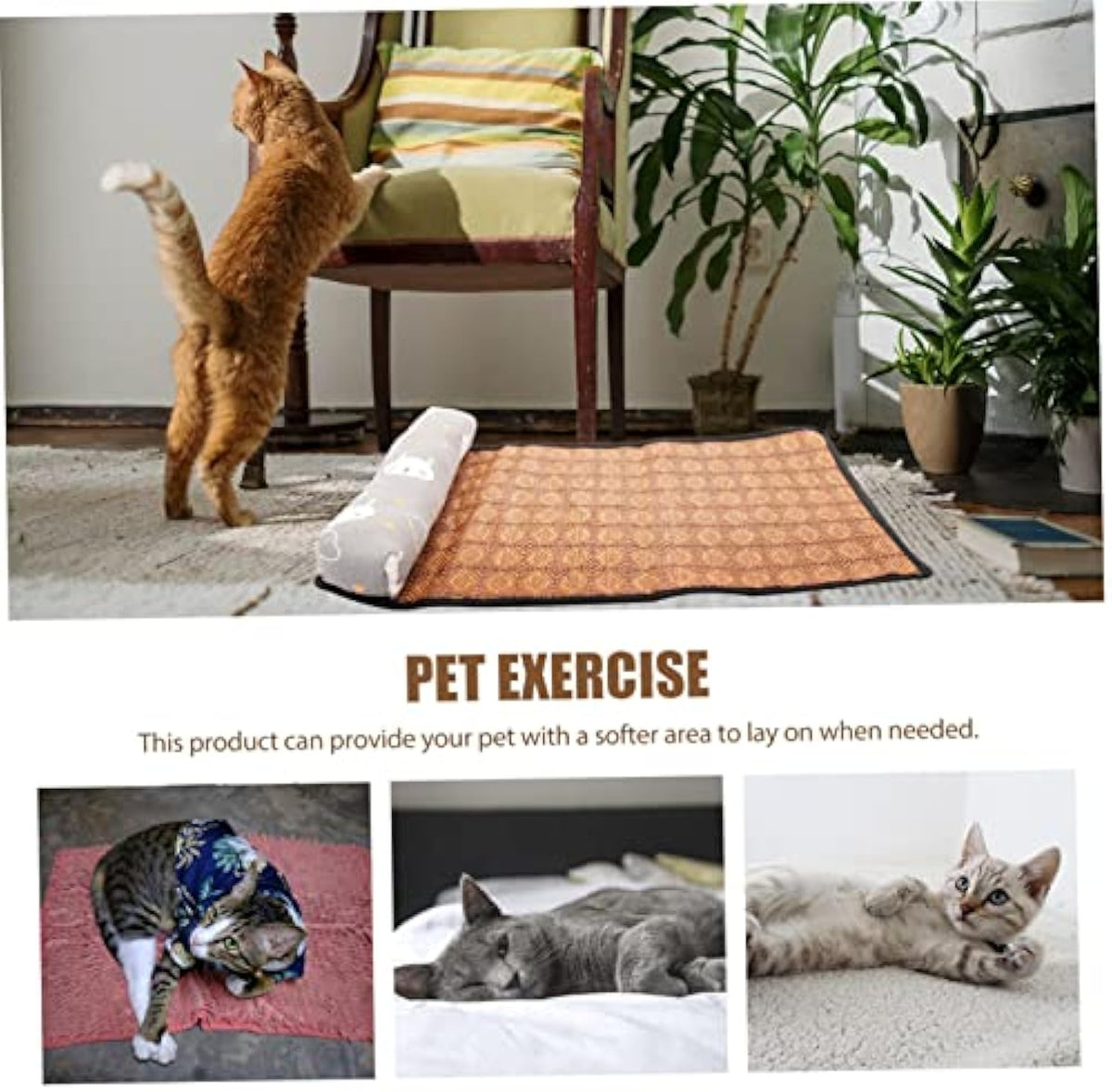 Cooling Mat For Pets Ice Silk Pad For Cats And Dogs To Beat The