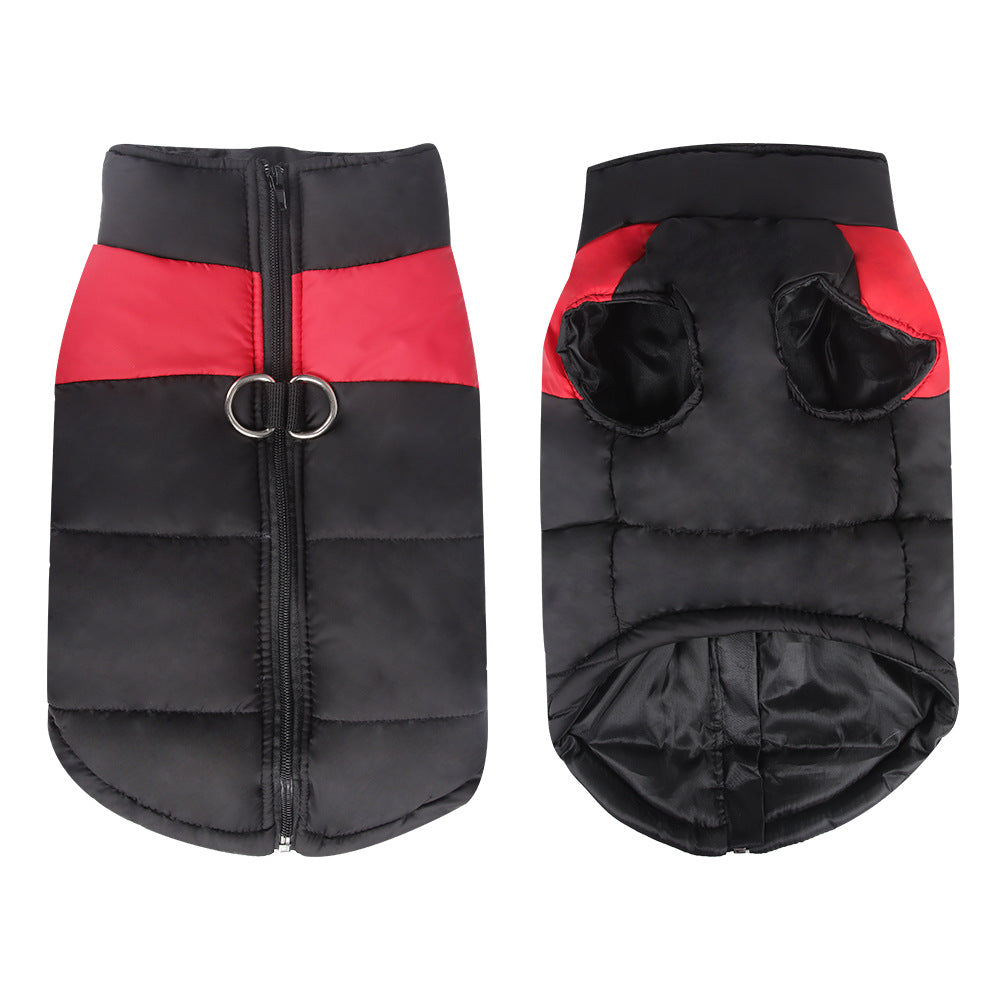 Winter Warm Pet Dog Clothes Thicken Pullover For Small Large Dogs