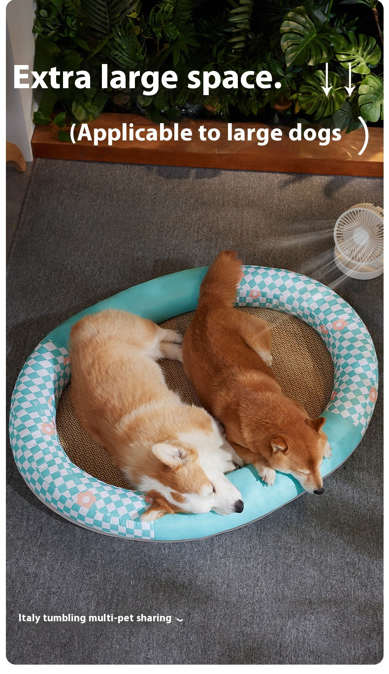 Pet Mat Cooling Pet Pad Oval Runway Nest