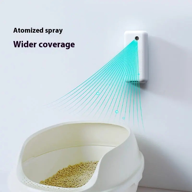 AeroMist™ Smart Odor Control System - Removal Machine Litter Box Freshener Smart Pet Odor Control
