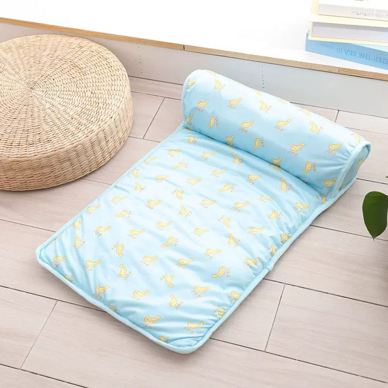 Dogs Mat Cooling Summer Pad For Cat Blanket Sofa Breathable Pet Dog