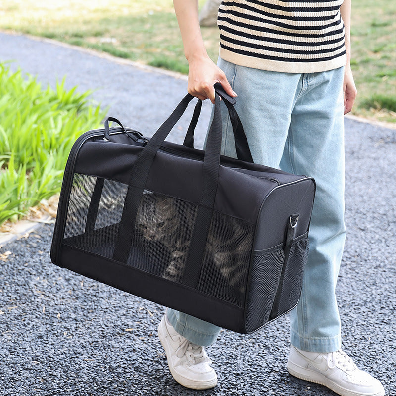 Dog Cat Carriers Bags Car Portable Transport Pet Bag Cage Pet