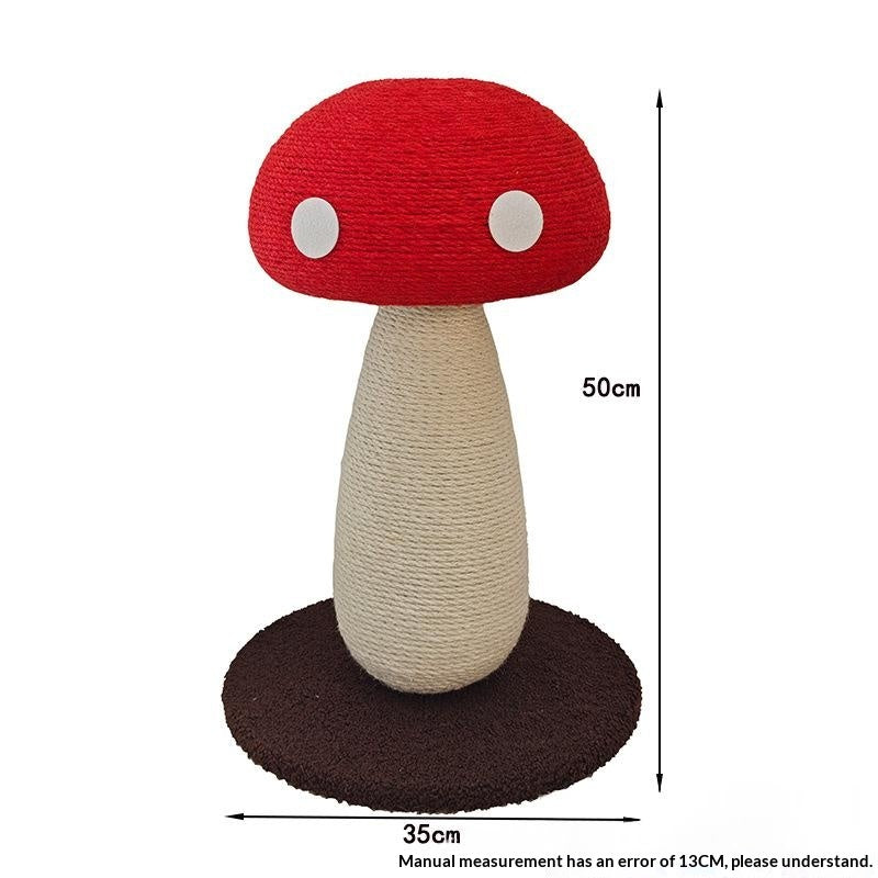 Wear-resistant Jute Rope No Shedding Mushroom-shaped Vertical