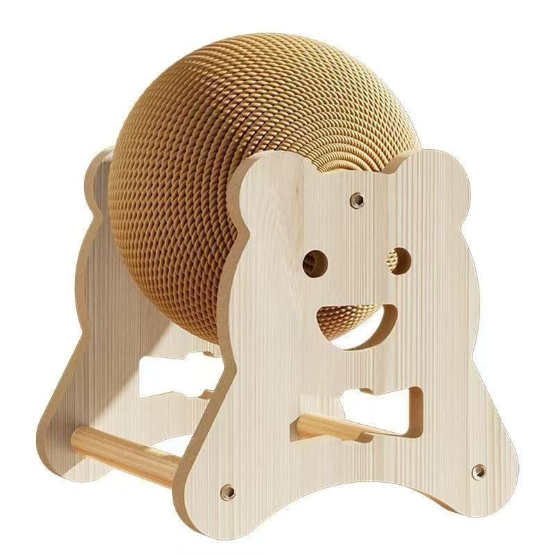 Cat Scratching Ball Roller Vertical Post Wear-resistant Toy