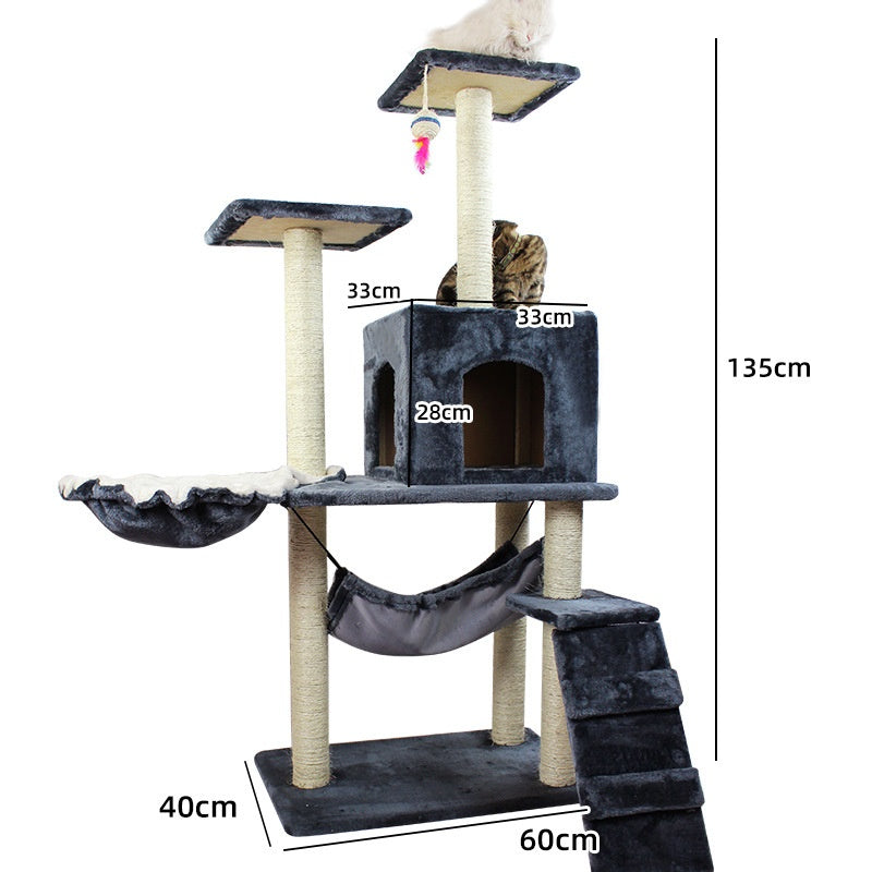 Cat Climbing Frame Scratching Post Sword Tree Toy