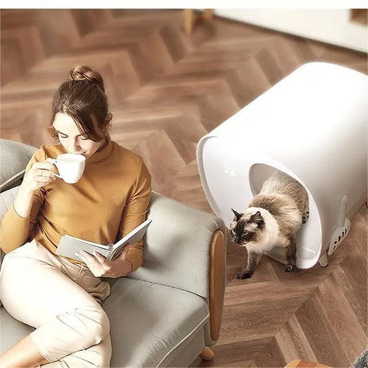 AeroPure™ XL Smart Litter System Smart Self-Cleaning Litter Box