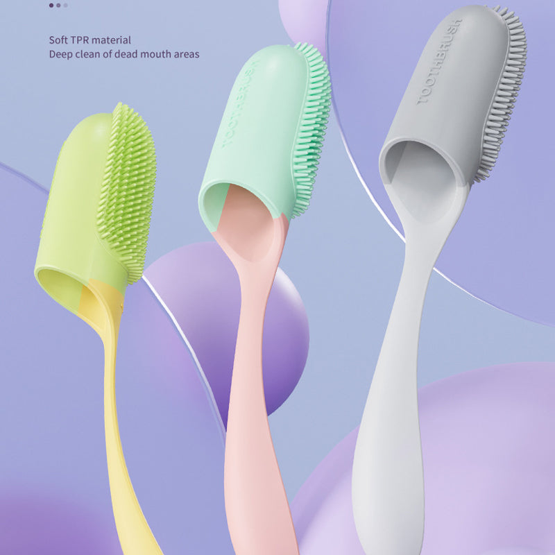 Dog Tooth Cleaning Brush Care Finger Wrap Cat Oral Toothbrush Tool