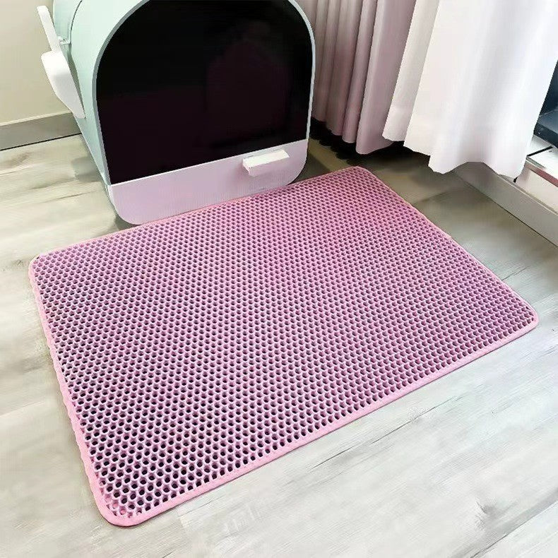 Double-layer Eva-filter Cat Litter Pad For Pets