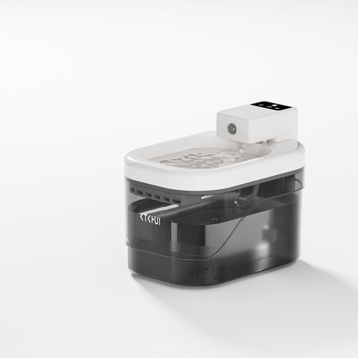 Cat Water Fountain With Smart Motion-sensing Dispensing And Quiet