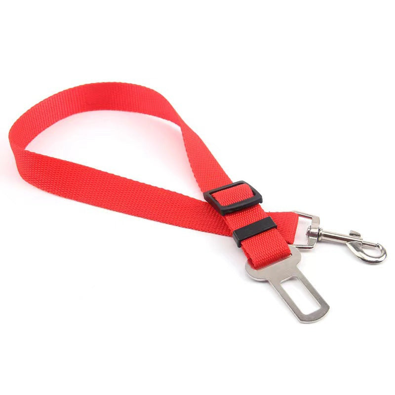 Retractable Dog Safety Belt Car For Pet Supplies Buckle