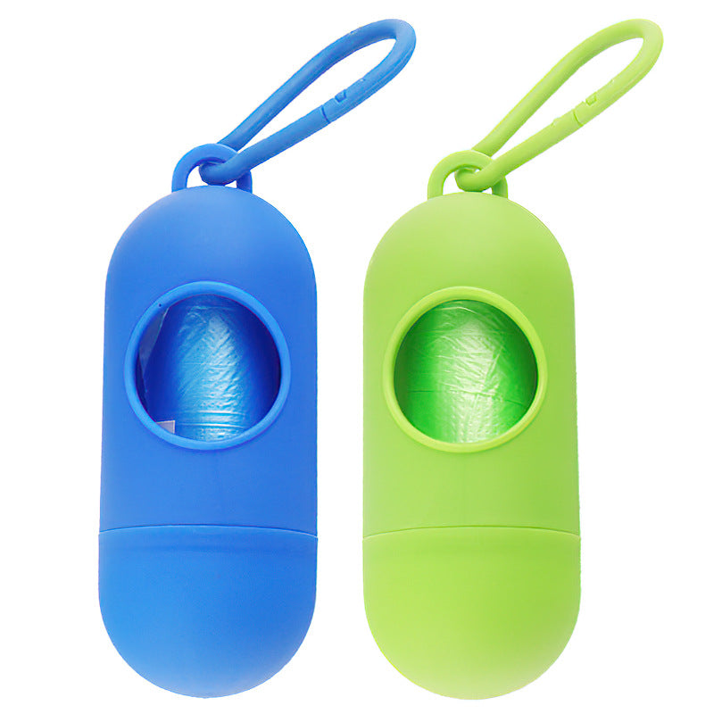 Dog Poop Bags Holder Pet Waste Bag Dispenser Doggy With Hook For